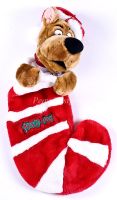 SCOOBY DOO Talking Singing Christmas STOCKING Gemmy